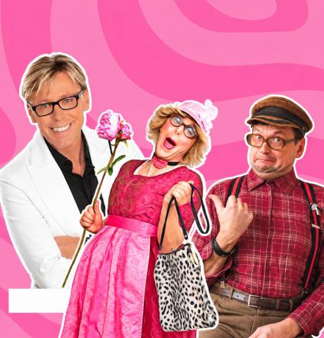 Event im Golchener Hof: SCHLAGERLACHPARADE mit Bauer Korl, Frau Wäber & Hansy Vogt