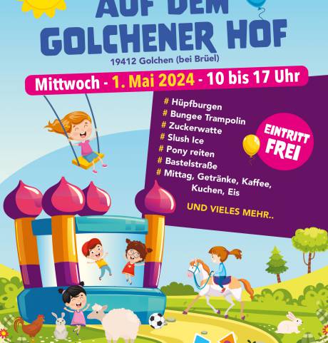Event im Golchener Hof: Familienfest für Klein & Groß