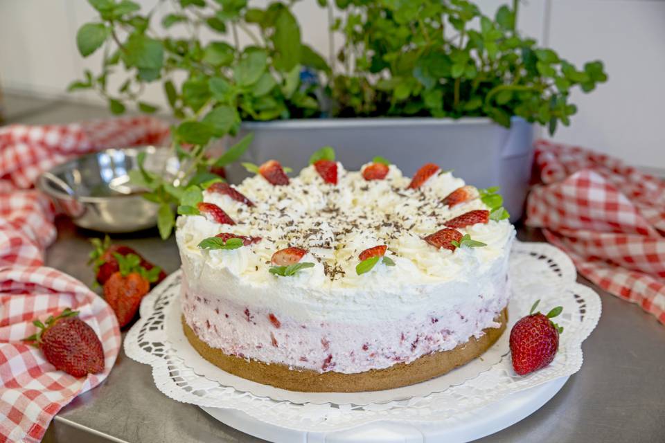 Erdbeer Sahne Torte