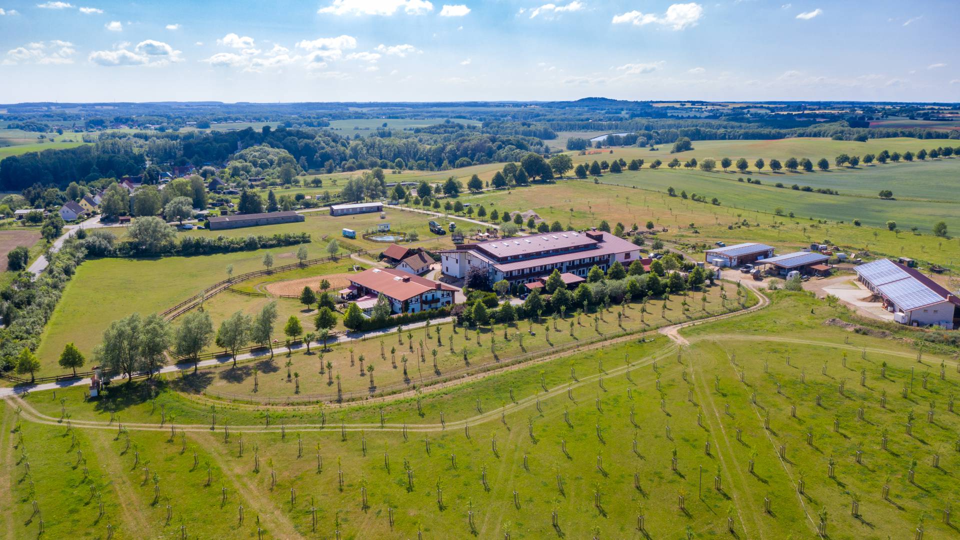 Luftbild Golchnerhof in Golchen